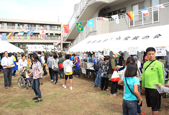 あおぞら祭の様子