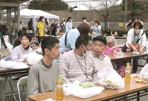 ゆうき村のイベントの様子