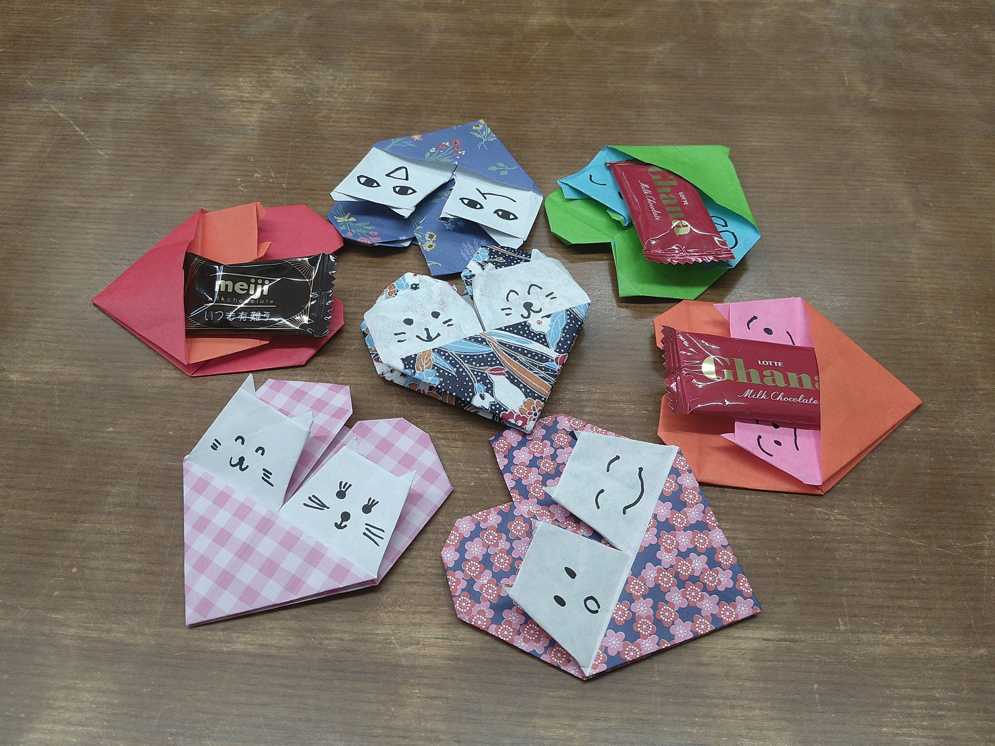 地域の折り紙教室に参加してきました～～